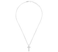 Breil Gioiello TJ3229 collezione TAG AND CROSS, COLLANE da UOMO in ACCIAIO colore ARGENTO misura 52 con ZIRCONIA