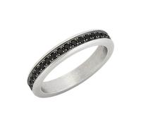 Breil Gioiello collezione LIGHT ROW, ANELLO da UOMO in ACCIAIO colore SILVER misura 21 con ZIRCONIA - TJ3363 IT 25