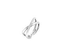 Breil Gioiello TJ3757 collezione LIGHTLINE, ANELLI da DONNA in ACCIAIO colore ARGENTO misura 18 con SENZA PIETRE