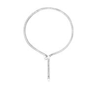 Breil Gioiello TJ3835 collezione HYPNOTIC, COLLANE da DONNA in ACCIAIO colore ARGENTO misura 50 con SENZA PIETRE