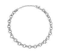 Breil Gioiello TJ3914 collezione HEXAGONIA, COLLANE da DONNA in ACCIAIO colore ARGENTO misura 45 con SENZA PIETRE