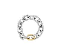 Breil Gioiello TJ3938 collezione DISTINCTIVE, BRACCIALI da DONNA in ACCIAIO, ALLUMINIO colore ARGENTO, ORO misura 22,5 con SENZA PIETRE