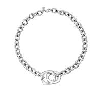 Breil Gioiello TJ3943 collezione TETRA GOES BIG, COLLANE da DONNA in ACCIAIO COLORATO colore ORO misura 45 con SENZA PIETRE