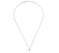 Breil Gioiello TJ3984 collezione BLACK DIAMOND, COLLANE da UOMO in ACCIAIO, CRISTALLI colore ARGENTO misura 52 con DIAMANTE