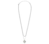 Breil Gioiello TJ4011 collezione MOONLIGHT, COLLANE da DONNA in ACCIAIO colore ARGENTO misura 45 con SENZA PIETRE