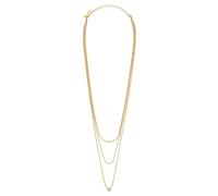 Breil Gioiello TJ4014 collezione MOONLIGHT, COLLANE da DONNA in ACCIAIO, CRISTALLI colore ORO misura 45 con CRISTALLO