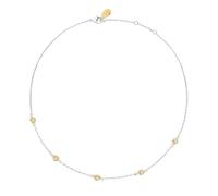 Breil Gioiello TJ4017 collezione MOONLIGHT, COLLANE da DONNA in ACCIAIO, CRISTALLI colore ARGENTO, ORO misura 45 con CRISTALLO