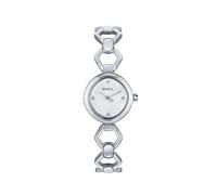 Breil Mod. Breil Flake TW2027 Women's Quartz Watch - Silver Guilloché Dial, Stainless Steel Bracelet