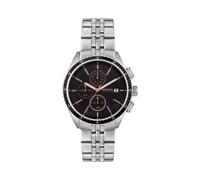 Breil Net EW0545 Men's Chronograph Watch - 42mm Blue Dial with Rose Gold Accents, Blue Steel Bracelet
