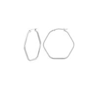 BREIL, Orecchini Donna in Acciaio | Collezione HEXAGONIA, Orecchini, Dimensione 4,9 cm, Gioiello idee regalo donna