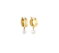 Breil Orecchini oro / bianco perla Donna Breil One Size