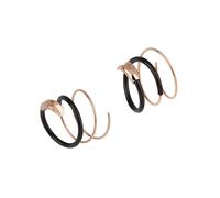 Breil Orecchini oro rosé / nero Donna Breil One Size