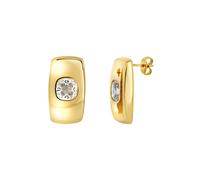 Breil Orecchini Stylize Acciaio Cristalli Oro Zirconia Donna Misura 23