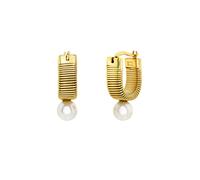 Breil Orecchini 'STYLIZE' oro / bianco perla Donna - Abbigliamento - Occasioni - Matrimonio - Per la madre della sposa - Scarpe e accessori - Gioielli Breil One Size