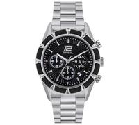 Breil Orologio UOMO BOW SHOT quadrante MONO-COLORE NERO movimento CRONOGRAFO QUARZO e BRACCIALE ACCIAIO ARGENTO TW1980