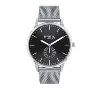 Breil, Collezione Avery, Cronografo Uomo, Orologio Uomo con Bracciale in Acciaio in Maglia Milanese, Resistente All'Acqua, Movimento Sunon PE45, Cassa 41 mm, Chiusura a Scorrimento