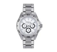 Breil, Collezione Challenge, Orologio Uomo in Acciaio Bilux, Movimento 6P29 MIYOTA, Lunetta in Acciaio Satinato, Chiusura Deployante con Pulsanti, Resistente all'Acqua, Cassa 42 mm