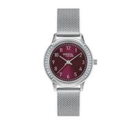 Breil Orologio analogico 'EYE TO EYE' borgogna / argento Donna Breil One Size