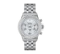 Breil, Collezione Manta, Cronografo Donna, Orologio Donna con Bracciale in Acciaio, Resistente All'Acqua, Cassa 36.5 mm, Chiusura Deployante con Pulsanti e Fermaglio di Sicurezza