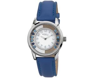 Breil Orologio analogico 'MOON RIVER' blu / marrone chiaro / bianco Donna Breil One Size