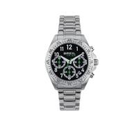 Breil Orologio BAMBINO GROW UP quadrante MONO-COLORE NERO movimento CRONOGRAFO QUARZO e BRACCIALE ACCIAIO ARGENTO EW0712