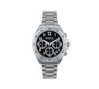 Breil Orologio BAMBINO GROW UP quadrante MONO-COLORE NERO movimento CRONOGRAFO QUARZO e BRACCIALE ACCIAIO ARGENTO EW0712
