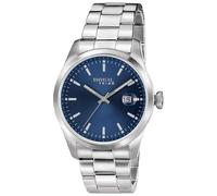 Breil Orologio UOMO CLASSIC ELEGANCE quadrante MONO-COLORE BLU movimento SOLO TEMPO - 3 LANCETTE QUARZO e BRACCIALE ACCIAIO ARGENTO EW0596