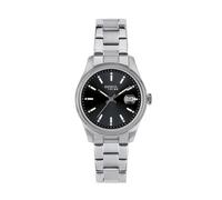 Breil Orologio UNISEX CLASSIC ELEGANCE quadrante MONO-COLORE NERO movimento SOLO TEMPO - 3 LANCETTE QUARZO e BRACCIALE ACCIAIO ARGENTO EW0651