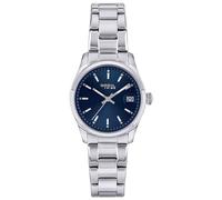 Breil Orologio Donna Classic Elegance Quadrante Blu Movimento SOLO Tempo Quarzo e Bracelet Acciaio Argento EW0597, blu plateado, misura unica, moderno, casual