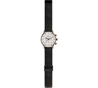 Breil Orologio UOMO SIX.3.NINE quadrante MONO-COLORE BIANCO movimento CRONOGRAFO QUARZO e MESH PELLE NERO TW1861