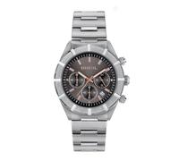 Breil Orologio UOMO B 12 H quadrante MONO-COLORE GRIGIO movimento CRONOGRAFO QUARZO e BRACCIALE ACCIAIO ARGENTO TW2023