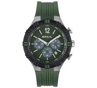 Breil Orologio UOMO B RISE quadrante MONO-COLORE VERDE movimento CRONOGRAFO QUARZO e CINTURINO POLIURETANO VERDE TW2003