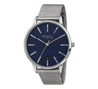 Breil Orologio Uomo Modello Avery con Bracciale in Acciaio, Movimento JUST TIME - Quarzo 3H