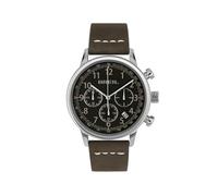 Breil Orologio UOMO OUTRIDER quadrante MONO-COLORE NERO movimento CRONOGRAFO QUARZO e CINTURINO PELLE GRIGIO TW2060