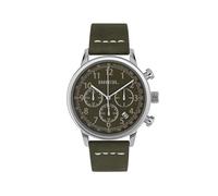 Orologio OUTRIDER CHRONO GENT 41 MM KHAKI GREEN Breil Uomo Cinturino: Pelle. Cassa: Acciaio 316L.