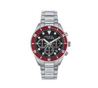 Orologio OVERHAND CHRONO GENT 41 MM BLACK RED Breil Uomo Acciaio 316L