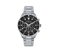 Breil Overhand EW0713 Men's Chronograph Watch - Black Dial, Stainless Steel Bracelet