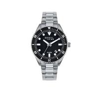 Breil Overhand EW0716 Men's Watch - Black Dial, Stainless Steel Bracelet