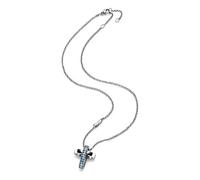 Breil Set catenina e pendente Charming Cross Acciaio