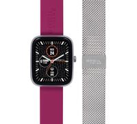 Breil, Smartwatch SBT-3, Smartwatch Uomo Donna con 2 Cinturini Intercambiabili in Maglia Mesh e Silicone, Orologio Sport con Connettività Bluetooth, Autonomia 7 Giorni, Compatibile con iOS e Android