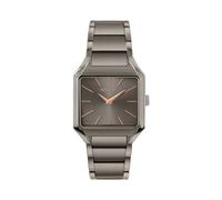 Breil The B TW1930 Women's Two-Hand Watch - Gunmetal Dial, Titanium-Colored Stainless Steel Bracelet