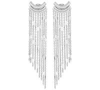 Breil TJ3411 Gioiello collezione B WIRED, ORECCHINI da DONNA in ACCIAIO colore SILVER misura 17