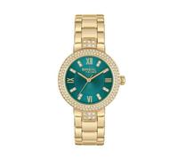 Breil Tribe EW0726 Dance Floor Women's Watch - Gold Steel, Peacock Green Dial, Crystal Accents