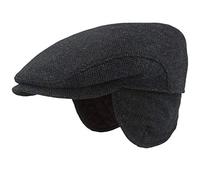 Breiter Berretto invernale da uomo schiebermütze con paraorecchie flatcap schirmmütze 100% lana con protezione auricolare ripiegabile berretto delicato sulla pelle e confortevole, 61