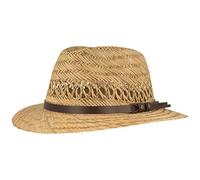 Breiter Cappello di Paglia per Bambini Cappello Estivo Cappello da Sole - 100% Paglia - per Bambini e Bambine - Extra Leggero e Confortevole con Finiture in Similpelle Naturale 51