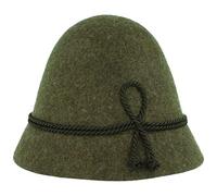 Breiter cappello tradizionale bavarese largo cappello tirolese da uomo cappello con tappo da donna cappello alpino cappello per bambini cappello di feltro cappello da caccia, oliva, 52