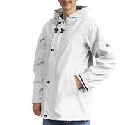 Breizh Ocean - Giacca Impermeabilie Donna o Uomo, dalla XS alla 4XL, Marchio Francese FARMOR, Kway Donna i-Imperabile con Interni a Righe - Disponibili Taglie Grandi