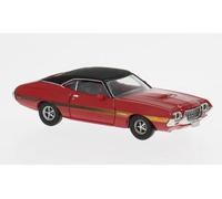 Brekina 18326 Auto Ford Gran Torino Sport 1969 1:87 Rosso/Nero Nuovo