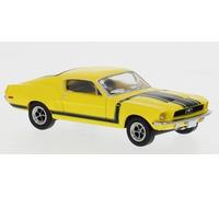 BREKINA 19611 Scala HO Ford Mustang Fastback giallo anno 1968