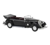 Brekina 21058 Mercedes 770 K, Nero, 1938, H0, Nuovo 2025